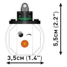 Laden Sie das Bild in den Galerie-Viewer, COBI 20012 - Christbaumschmuck Schneemann