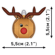 Laden Sie das Bild in den Galerie-Viewer, COBI 20014 - Christbaumschmuck Rentier mit der roten Nase
