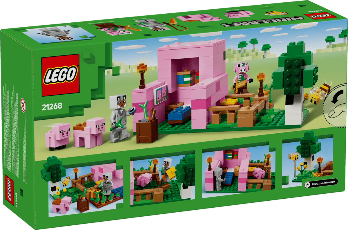 Lego 21268 - Minecraft® Das Babyschwein-Haus