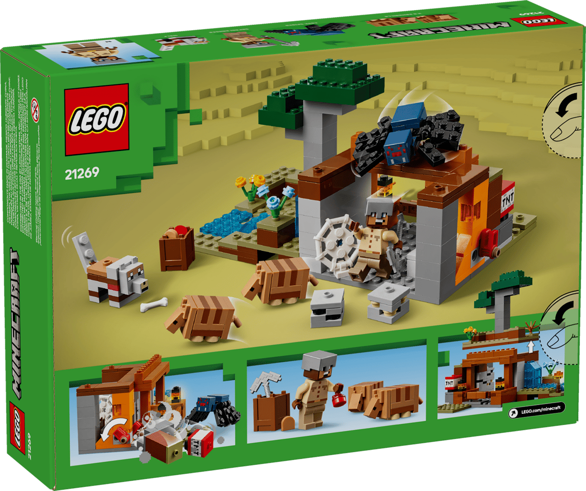 Lego 21269 - Minecraft® Die Expedition zur Gürteltiermine
