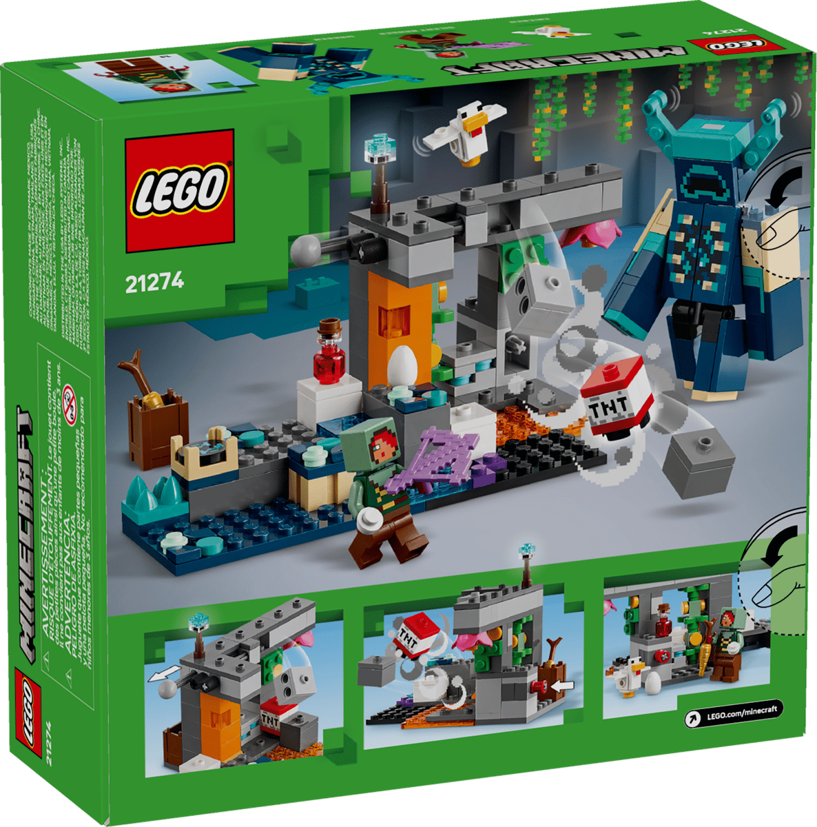 Lego 21274 - Minecraft® Begegnung mit dem Wächter