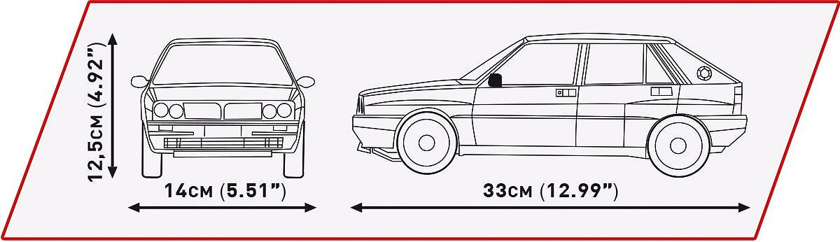 COBI 24356 - Lancia Delta HF Integrale EVO - Executive Edition