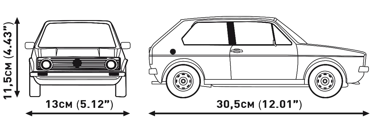 COBI 24358 - VOLKSWAGEN GOLF GTI EXECUTIVE EDITION