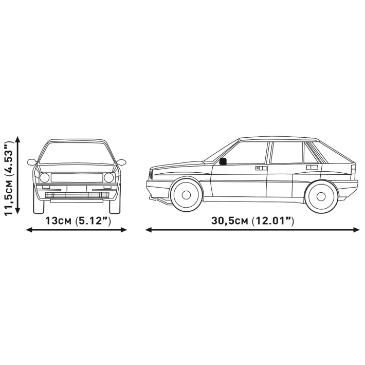 COBI 24359 - VOLKSWAGEN GOLF (1974-83)