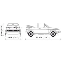 Laden Sie das Bild in den Galerie-Viewer, COBI 24360 - VOLKSWAGEN GOLF I (1979)