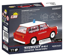 Laden Sie das Bild in den Galerie-Viewer, COBI 24555 - Trabant 601 Universal Feuerwehr