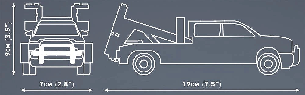 COBI 24611 - RAM 3500 - Wrecker Tow Truck