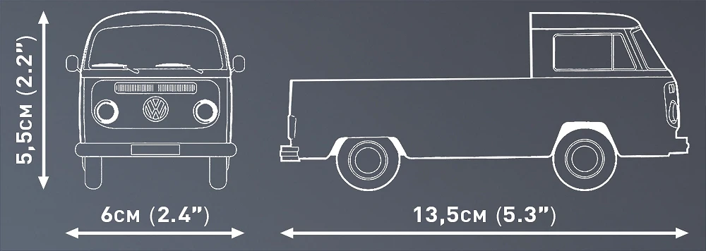 COBI 24618 - Volkswagen T2a Pritschenwagen