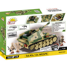 Laden Sie das Bild in den Galerie-Viewer, COBI 2598 - SD.KFZ.124 WESPE EXECUTIVE EDITION