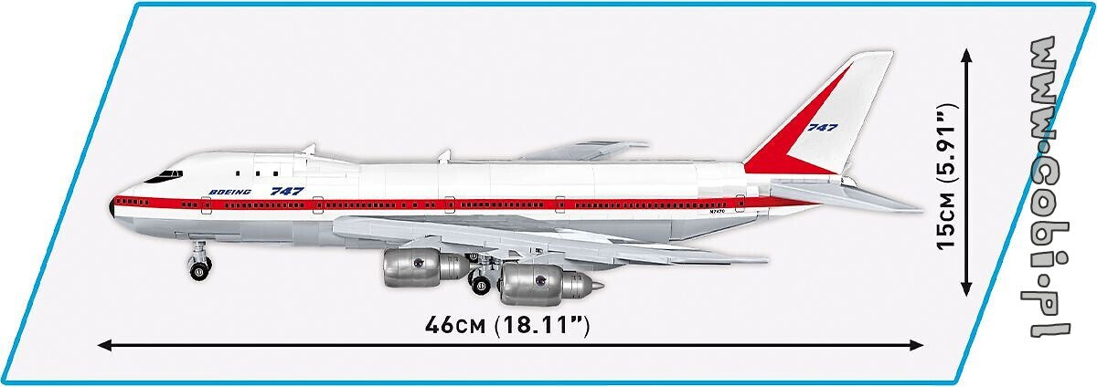 COBI 26609 - Boeing 747 First Flight 1969