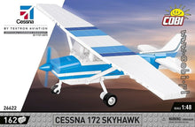 Laden Sie das Bild in den Galerie-Viewer, COBI 26622 - Cessna 172 Skyhawk-White-Blue