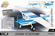 Laden Sie das Bild in den Galerie-Viewer, COBI 26622 - Cessna 172 Skyhawk-White-Blue