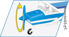 Laden Sie das Bild in den Galerie-Viewer, COBI 26622 - Cessna 172 Skyhawk-White-Blue