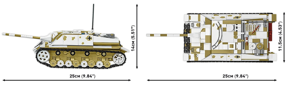 COBI 2668 - Jagdpanzer IV/70 (V) (Sd.Kfz.162/1)