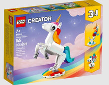 Laden Sie das Bild in den Galerie-Viewer, LEGO 31140 - Magisches Einhorn 3in1
