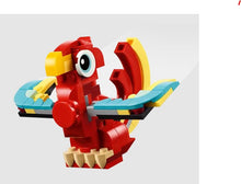 Laden Sie das Bild in den Galerie-Viewer, LEGO 31145 - Roter Drache 3in1
