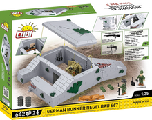Laden Sie das Bild in den Galerie-Viewer, COBI 3136 - German Bunker Regelbau 667