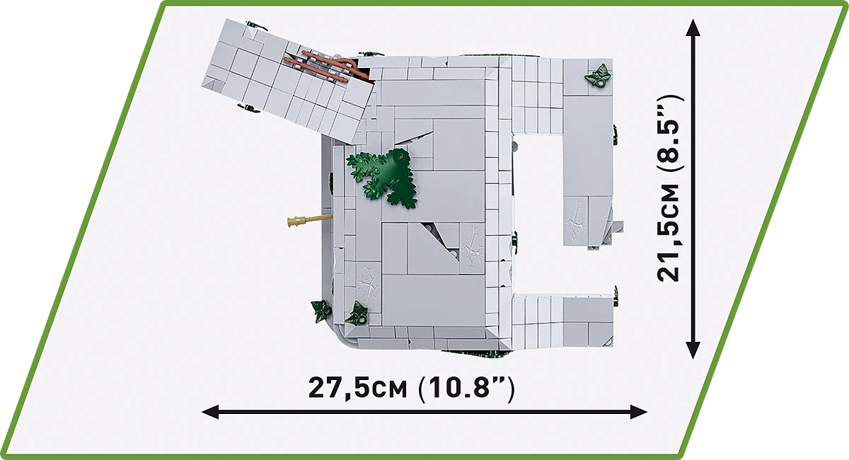 COBI 3136 - German Bunker Regelbau 667
