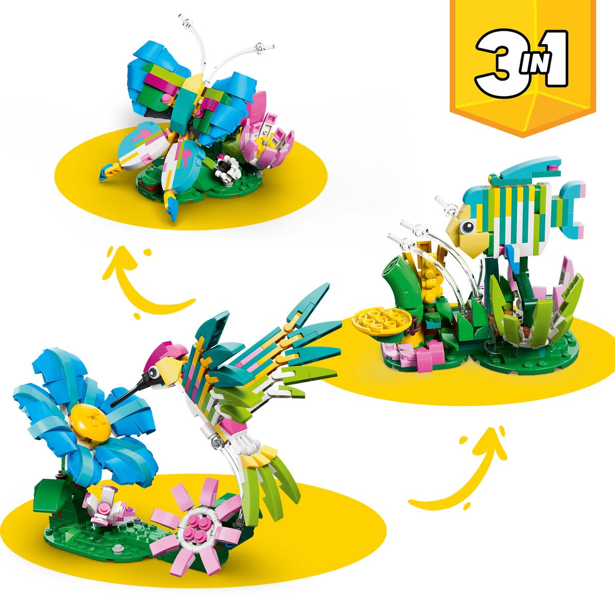 LEGO 31384 - Wilde Tiere: Bunter Kolibri 3in1-Set