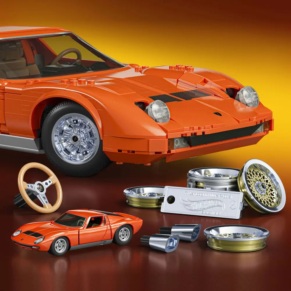 Mattel Bricks - 71 Lamborghini Miura P400 SV
