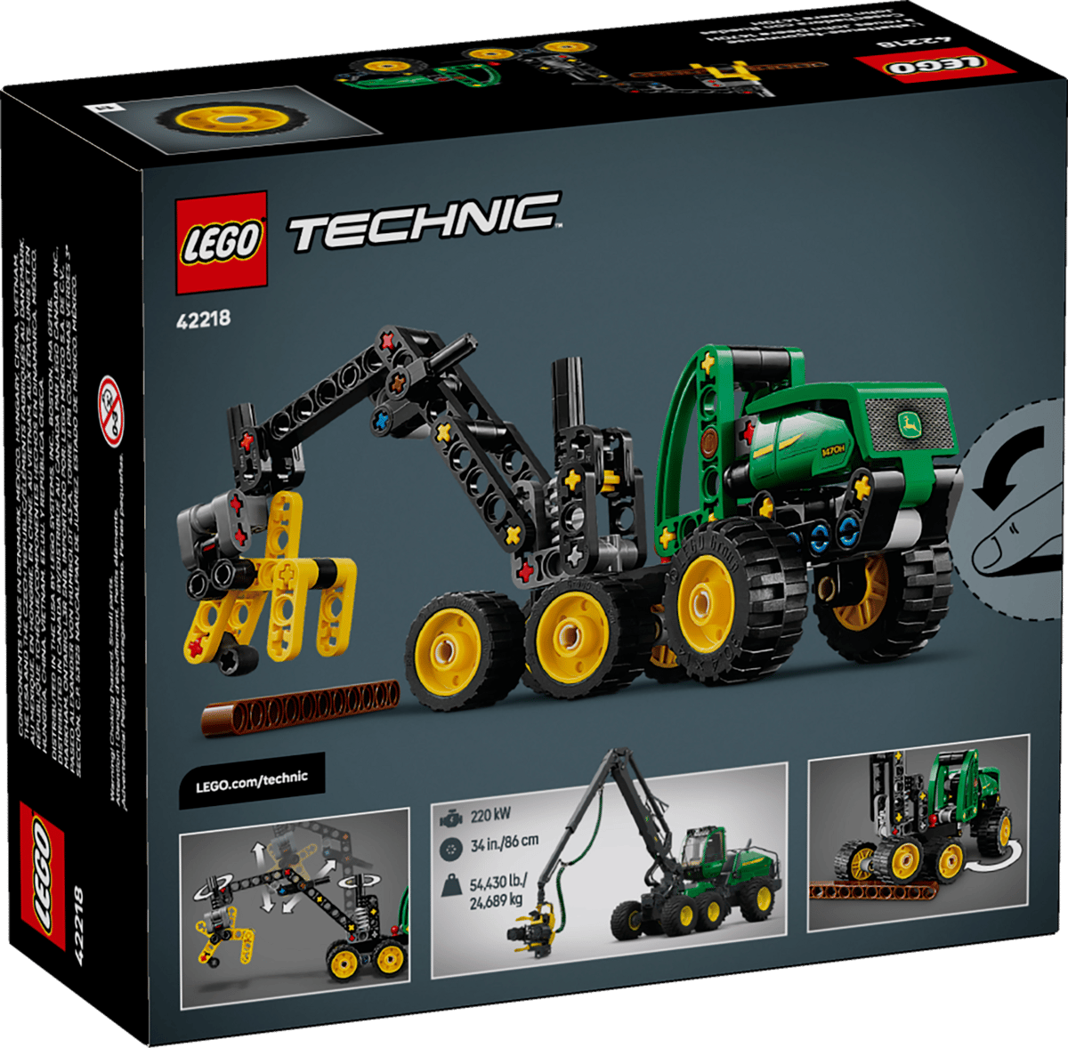 Lego 42218 - John Deere 1470H Rad-Harvester