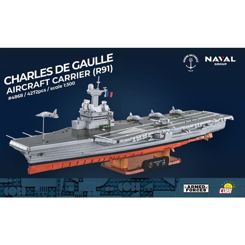 COBI 4868 - CH. DE GAULE AIRCRAFT -Vorbestellung-