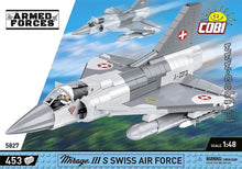 Laden Sie das Bild in den Galerie-Viewer, COBI 5827 - Mirage IIIS Swiss Air Force