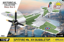 Laden Sie das Bild in den Galerie-Viewer, COBI 5865 - Spitfire Mk. XVI Bubbletop