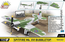 Laden Sie das Bild in den Galerie-Viewer, COBI 5865 - Spitfire Mk. XVI Bubbletop