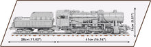 Laden Sie das Bild in den Galerie-Viewer, COBI 6281 - Kriegslokomotive Baureihe 52