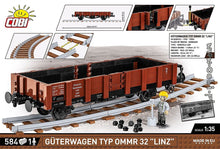 Laden Sie das Bild in den Galerie-Viewer, COBI 6285 - Güterwagen TYP OMMR 32 Linz