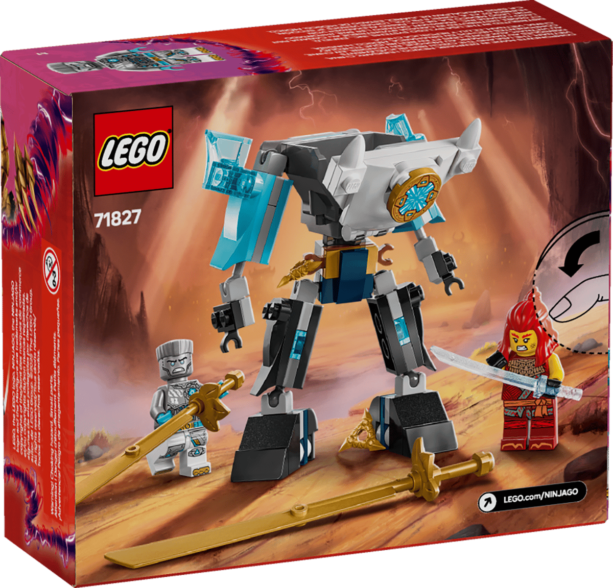 Lego 71827 - NINJAGO® Zanes Action-Mech