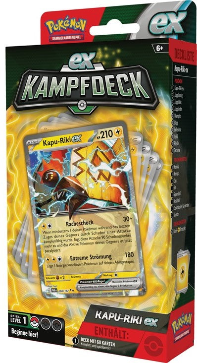 Pokémon TCG EX-Kampfdeck Oktober 2024 - Kapu Riki