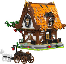 Laden Sie das Bild in den Galerie-Viewer, Mould King 16054 - Mittelalterliches Holzhaus