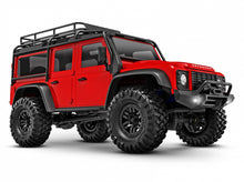 Laden Sie das Bild in den Galerie-Viewer, TRAXXAS TRX-4M 1/18 Land Rover Defender Crawler Red RTR