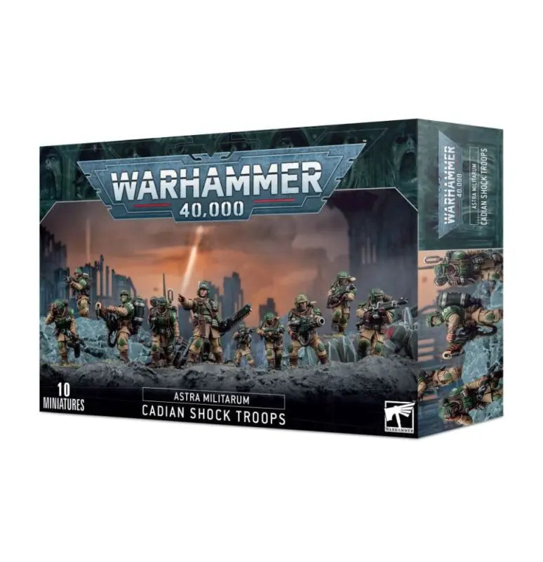 Warhammer 40K - Cadianische Stosstruppen