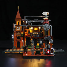 Laden Sie das Bild in den Galerie-Viewer, Lumibricks FO9007 - Steampunk Bahnhof