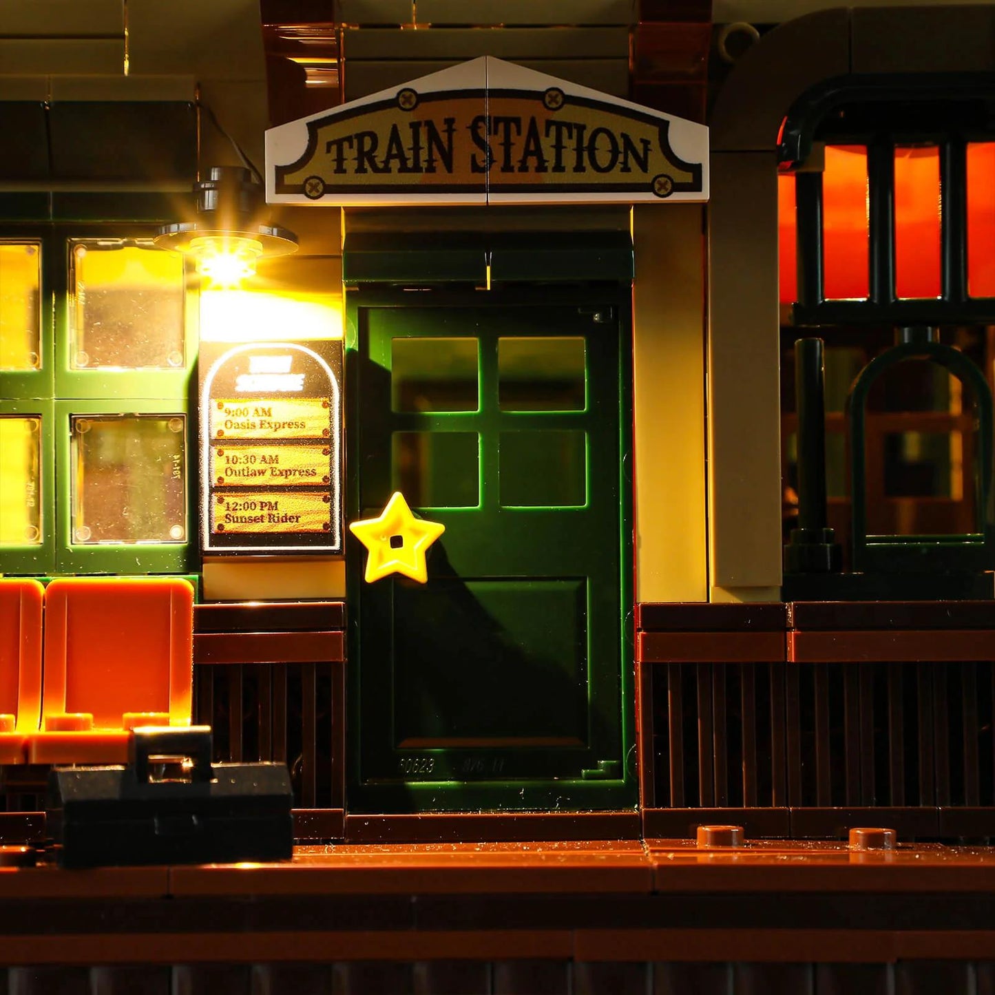 Lumibricks FO9039 - Old West Bahnhof