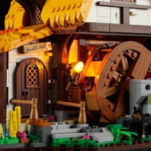 Laden Sie das Bild in den Galerie-Viewer, Lumibricks FO9061 - Mittelalterliche Wassermühle