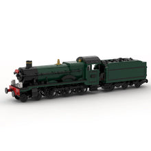 Laden Sie das Bild in den Galerie-Viewer, Lesdiy MOC-117927 GWR Hall Class "Kinlet-Hall" Steam Locomotive