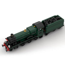 Laden Sie das Bild in den Galerie-Viewer, Lesdiy MOC-117927 GWR Hall Class "Kinlet-Hall" Steam Locomotive
