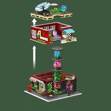 Laden Sie das Bild in den Galerie-Viewer, Mould King 16056 - NovaTown Blumen Laden