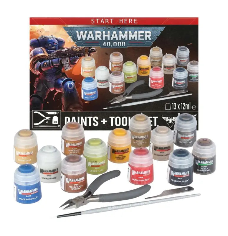 Warhammer 40K - Farben + Werkzeuge