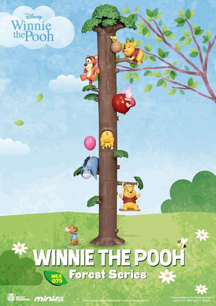 Disney Mini Egg Attack Figuren 12 cm Winnie Puuh Forest Series Sortiment