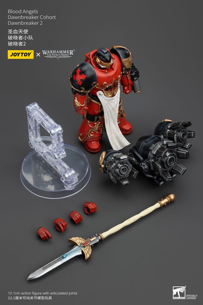 Warhammer The Horus Heresy Actionfigur 1/18 Blood Angels Dawnbreaker Cohort Dawnbreaker 2