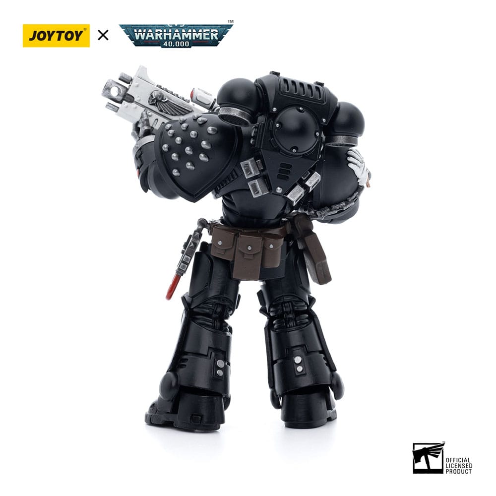 Warhammer 40k Actionfigur 1/18 Iron Hands Assault Intercessors Sergeant Bantus 12 cm