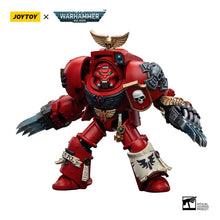 Laden Sie das Bild in den Galerie-Viewer, Warhammer 40k Actionfigur 1/18 Blood Angels Assault Terminators Brother Nassio 12 cm