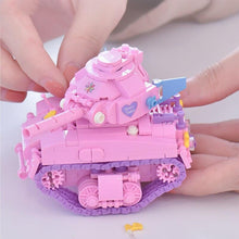 Laden Sie das Bild in den Galerie-Viewer, LOZ 1118 Pinker Panzer
