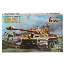 Laden Sie das Bild in den Galerie-Viewer, 1/16 Bausatz RC Tiger I + Solution Box