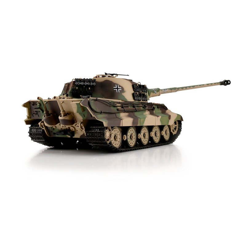 1/16 RC Königstiger Henschelturm tarn BB+IR (Metallketten)